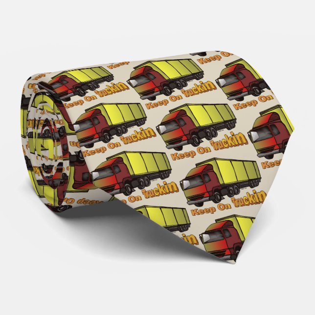 Retro Trucker 1 Tie (Rolled)