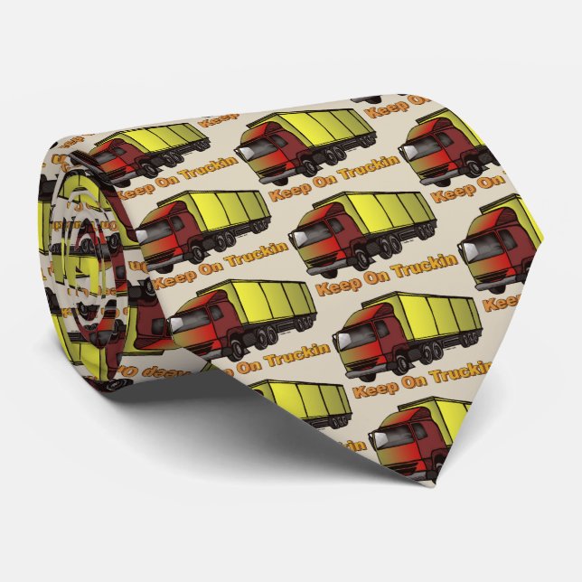 Retro Trucker 2 Tie (Rolled)