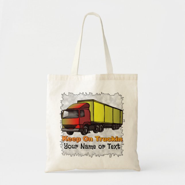 Retro Trucker 2 Tote Bag (Front)