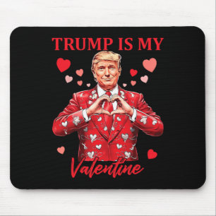 Retro Trump Is My Valentine Trump Valentine Day 2 Mouse Pad