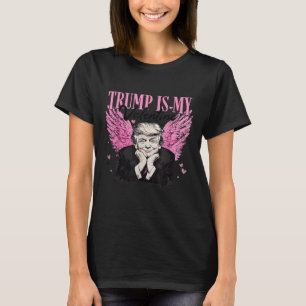 Retro Trump Is My Valentine Trump Valentine's Day T-Shirt