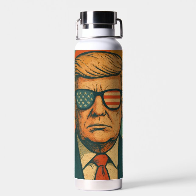 Retro Trump Water Bottle (Back)