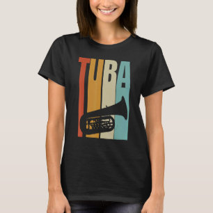 Retro Tuba  Cool Tuba Player T-Shirt