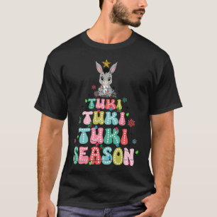 Retro Tuki Tuki Donkey Tis The Season Mexican T-Shirt