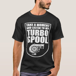 Retro Turbo Boost Mechanics Mens Vintage Car Enthu T-Shirt