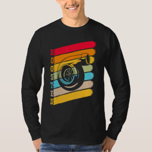 Retro Turbo Car Boost Boosted Turbocharger Tuner A T-Shirt