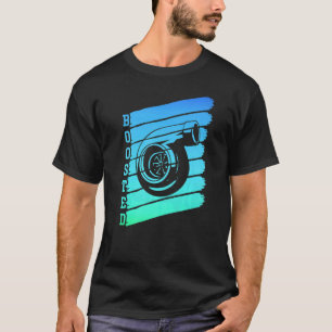 Retro Turbo Car Boost Boosted Turbocharger Tuner A T-Shirt
