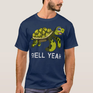 Retro Turtles Shell Yeah Turtle T-Shirt