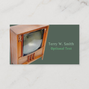 Retro TV Business Card
