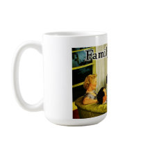 Retro TV Family Mug (Family Bonding)