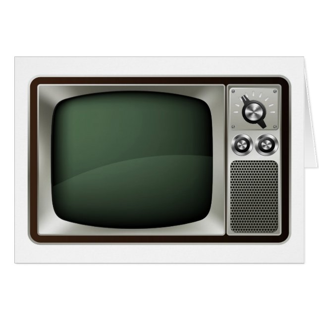 Retro TV Illustration (Front Horizontal)