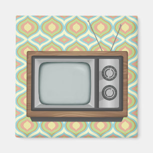 Retro TV Magnet