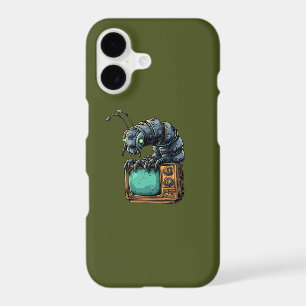 Retro TV Mechanical Insect Phone Case