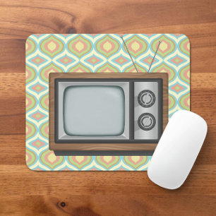 Retro TV Mouse Pad