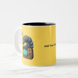 Retro TV Sci-Fi Bug Mug