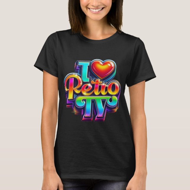 Retro TV T-Shirt (Front)