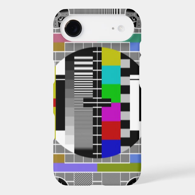 Retro TV Text Pattern iPhone 6 Case-Mate iPhone Case (Back)