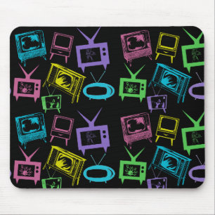 Retro TVs Mouse Pad