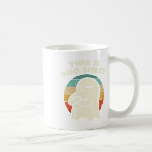 Retro Twas The Carbs M'lord Funny Fat Ghost Spooky Coffee Mug