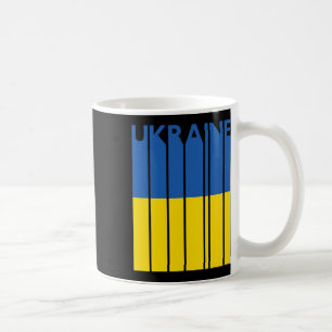 Retro Ukrainian Gift Souvenir vintage Ukraine Flag Coffee Mug