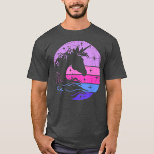 Retro Unicorn Bling Fairytale Lover Unicorn Fantas T-Shirt