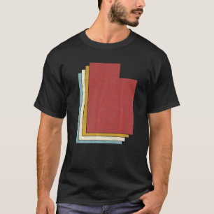 Retro USA State Vintage Map Utah T-Shirt