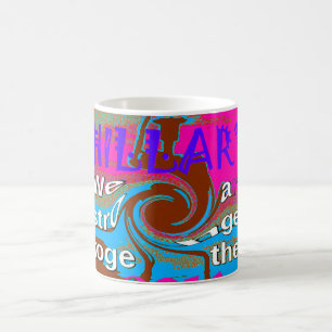 Retro USA Stronger Together Abstract Art Print Coffee Mug
