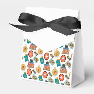 Retro Vacation Travel Themed Favour Box