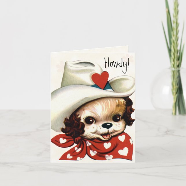 Retro Valentine Card for Kids (Front)