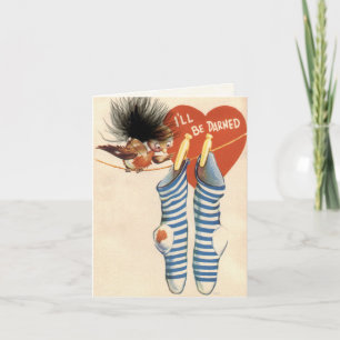 Retro Valentine Card for Kids