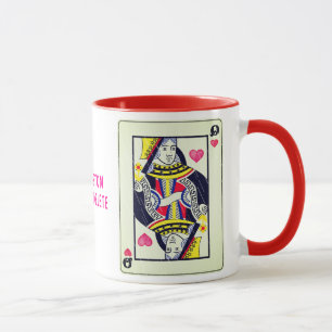 Retro Valentine Day Gift Valentine Queen Lover Mug