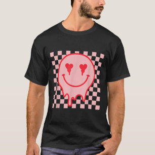 Retro Valentines Shirt Smileyyy Face Valentine Che