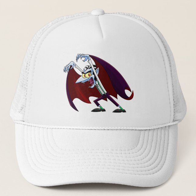 Retro Vamp Trucker Hat (Front)