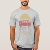 Retro Van Life Let's Get Lost T-Shirt 