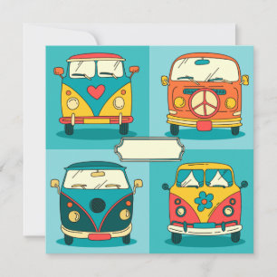 Retro Vans  Holiday Card