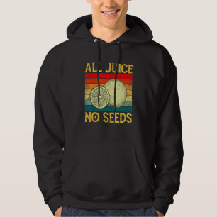 Retro Vasectomy All Juice No Seed 80s 90s Vintage Hoodie