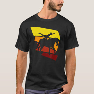 Retro Vaulting On The Horse T-Shirt