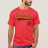 Retro Venezuela Baseball  Vinotinto Beisbol 24 