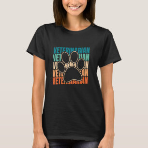 Retro Veterinary - Animal Doctor Vet Vintage Veter T-Shirt