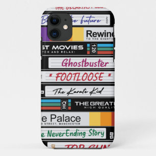 Retro VHS 80's Movies iPhone 11 Case