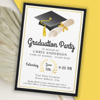 Retro Vibe Graduation Party