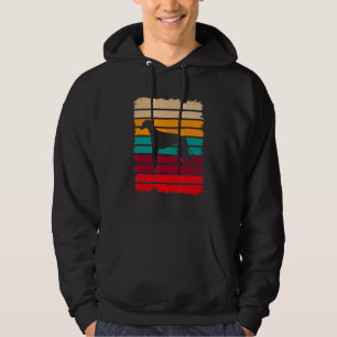 Retro Vibe Greyhound Vintage Best Pet Cute Dog Hoodie