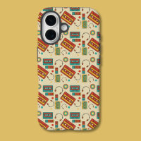 Retro Vibes - 1980s Cassette Tapes Pattern