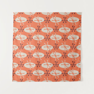 Retro Vibes: Geometric Burst Pattern Tapestry