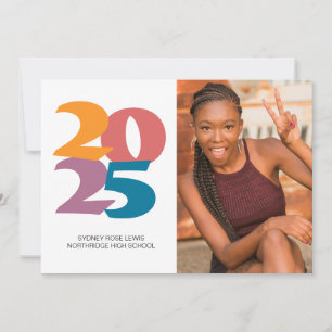 Retro Vibes Graduation Celebration Party Announcement