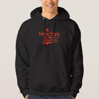 Retro Vibes: New York Bronx 70s Style Lettering  Hoodie