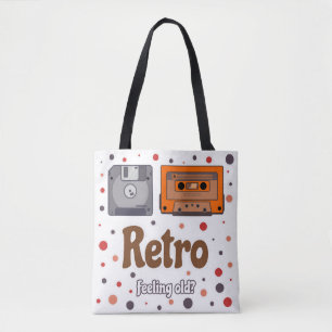 Retro Vibes Tote Bag – Classic Cool