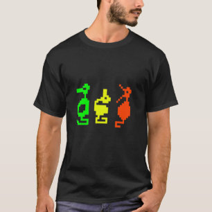 Retro Video Game 8-bit Adventure Dragon T-Shirt