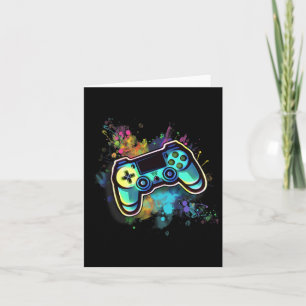 Retro Video Game Controller For Men1 Card