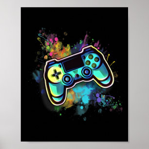 Retro Video Game Controller For Men1  Poster